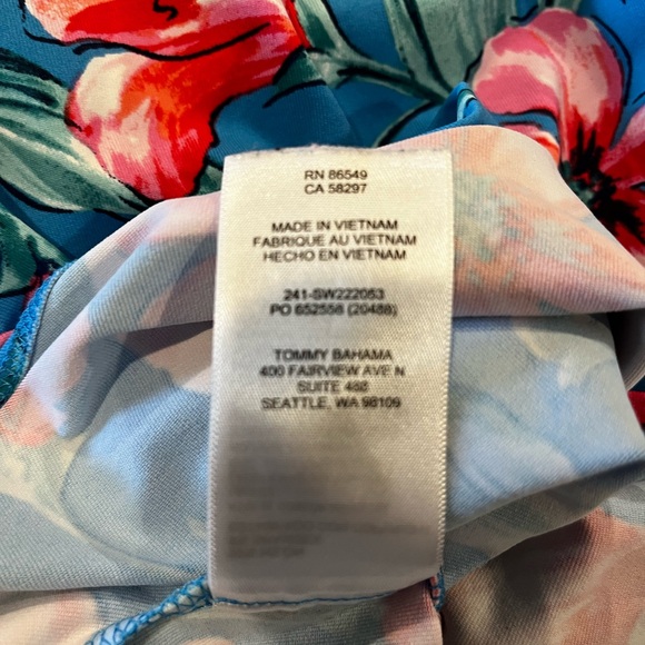 ☀️Tommy Bahama Iconic Tropical Halter Top - Picture 6 of 7